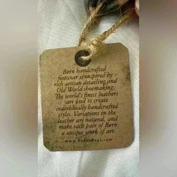 Born Reno Velvet Leopard Print Slip On Ankle Bootie Size 7M - Picture 11 of 11